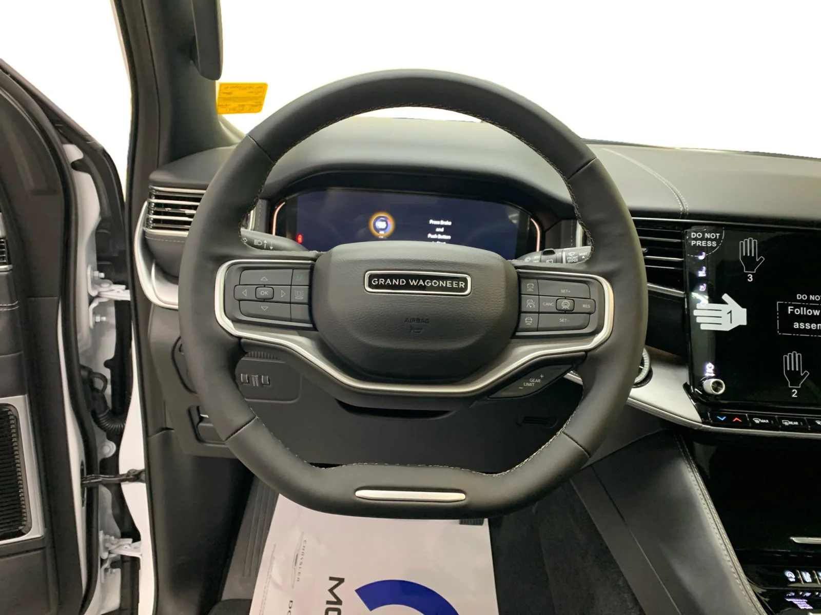 New 2026 Bright White Jeep Limited Reserve image 13