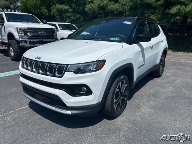 Used 2023 White Jeep Limited image 1