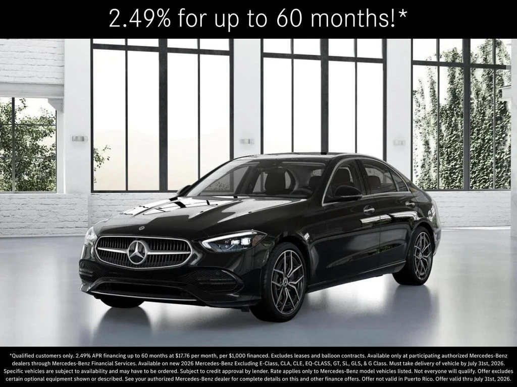 New 2026 Black Mercedes-Benz C 300 image 82