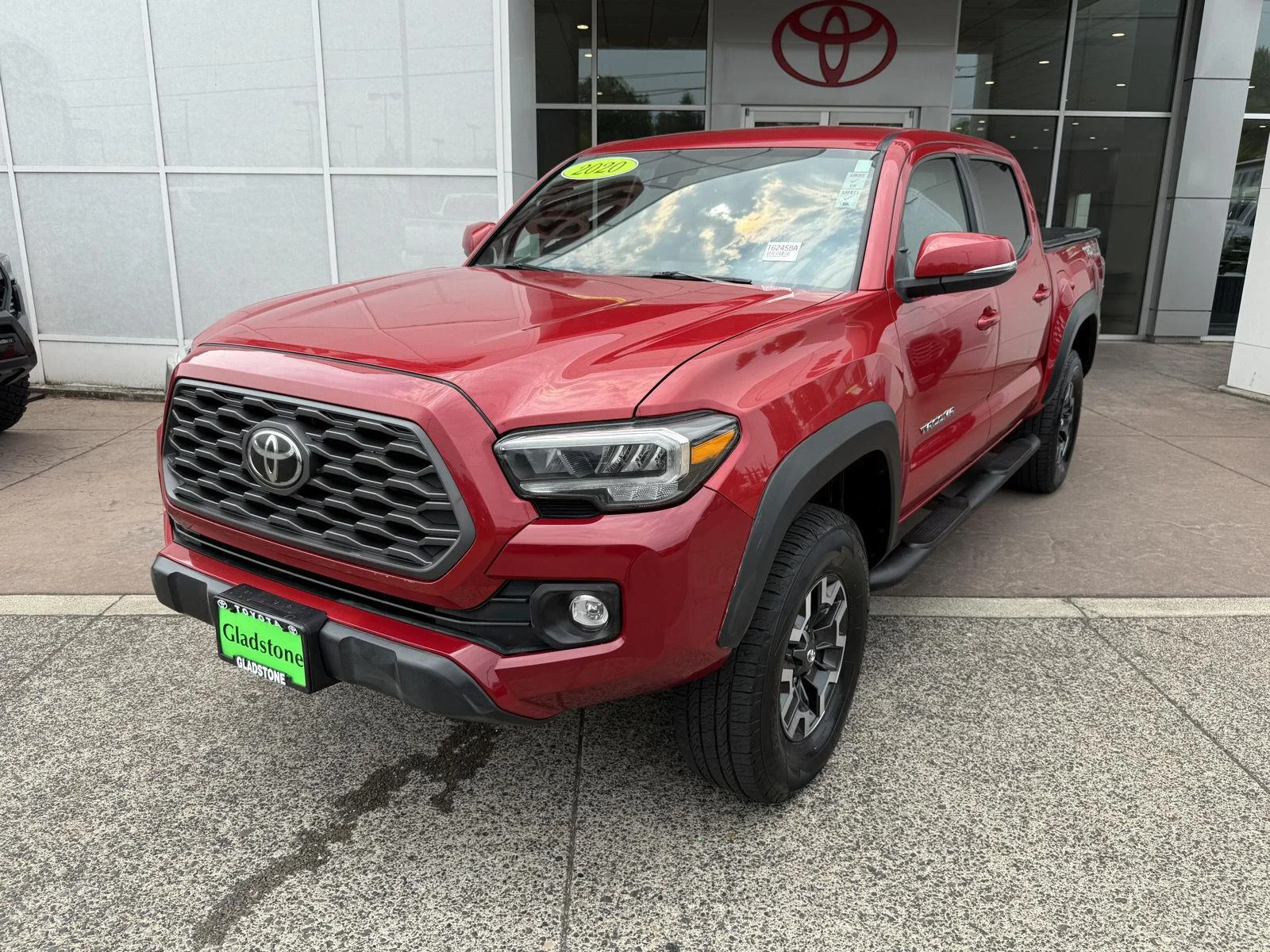 Used 2020 Barcelona Red Metallic Toyota TRD Off Road image 2