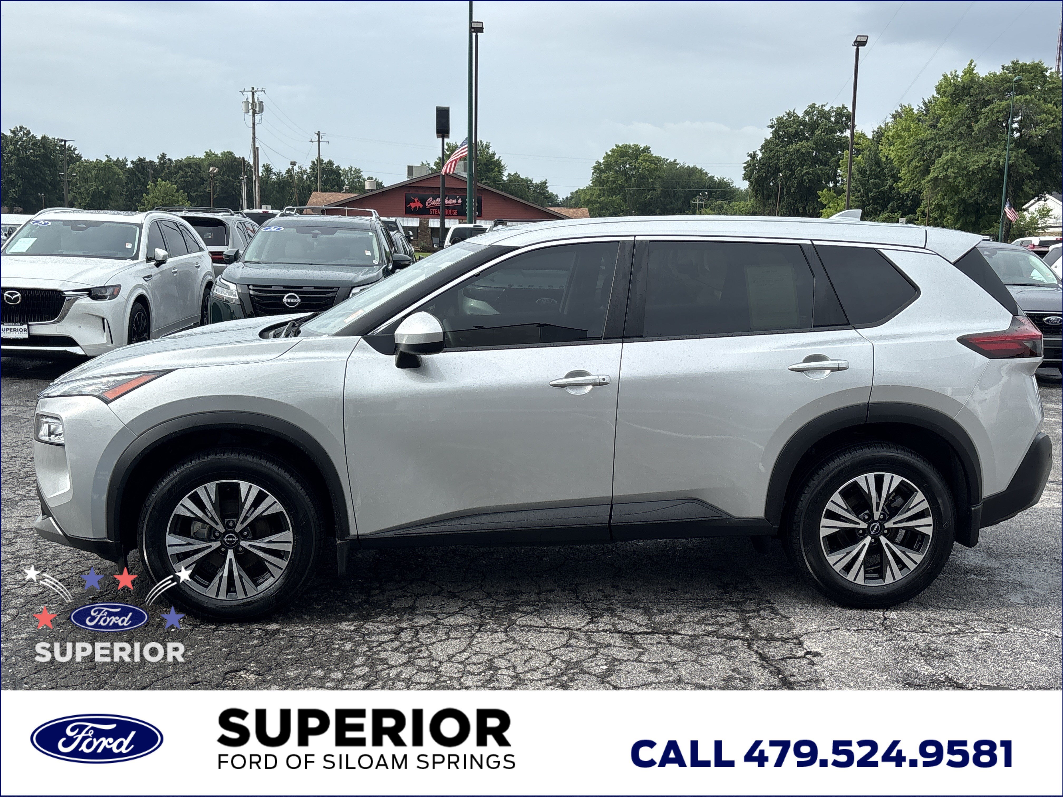 Used 2023 Brilliant Silver Metallic Nissan SV image 9