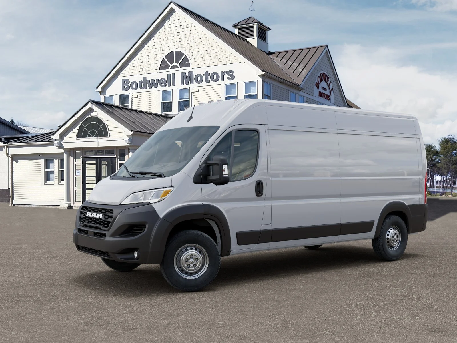 New 2026 Bright White Clear-Coat Exterior Paint RAM Cargo Van Tradesman High Roof 159" WB w/Pass Seat image 28