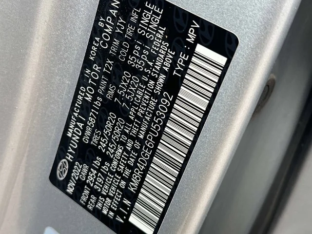 Used 2023 Silver Hyundai SEL image 21