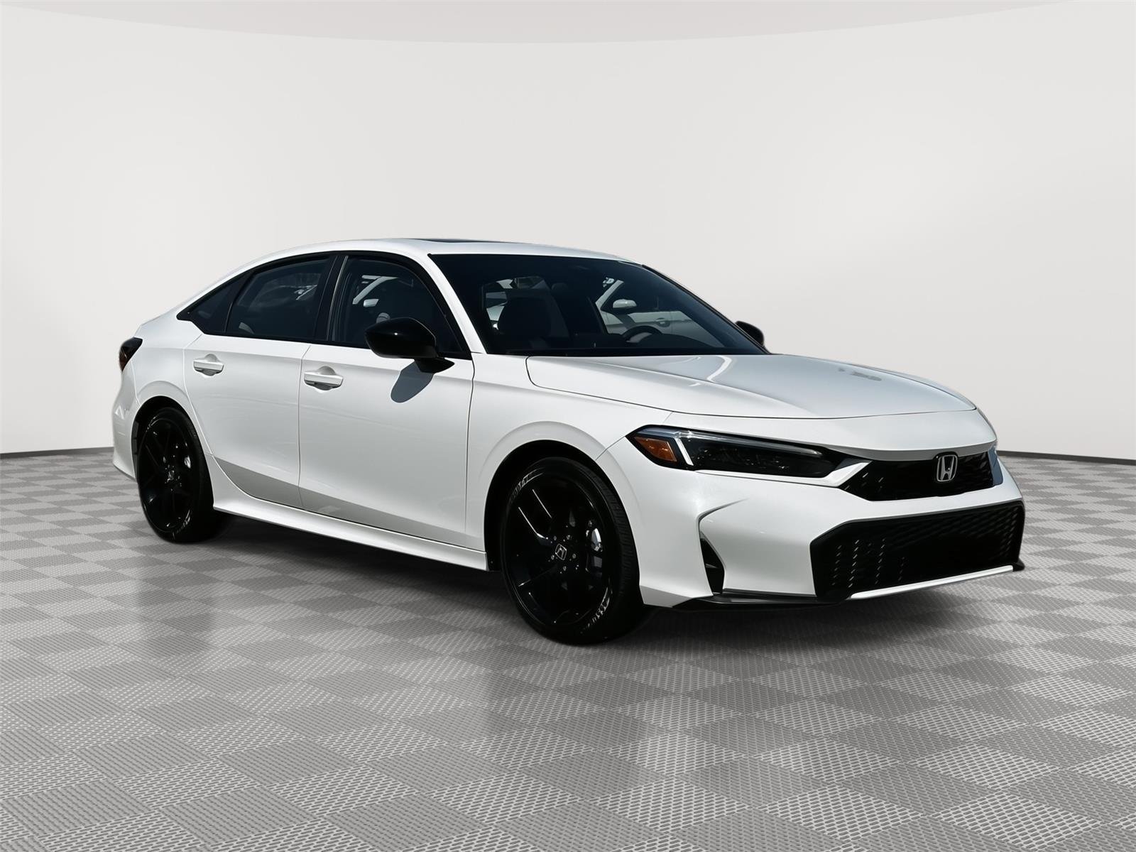 New 2026 Platinum White Pearl Honda Sport image 1