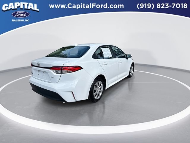 Used 2024 White Toyota LE image 8