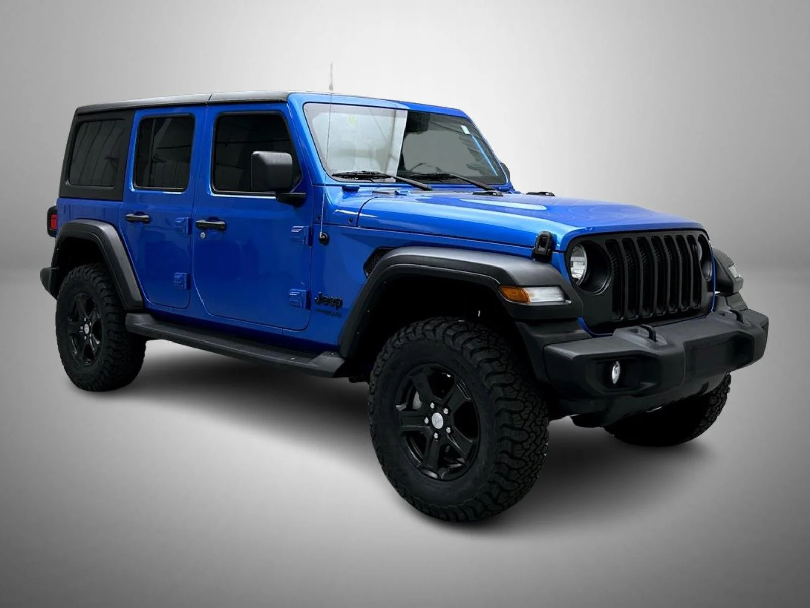 Used 2022 Blue Jeep Unlimited Sport S image 3