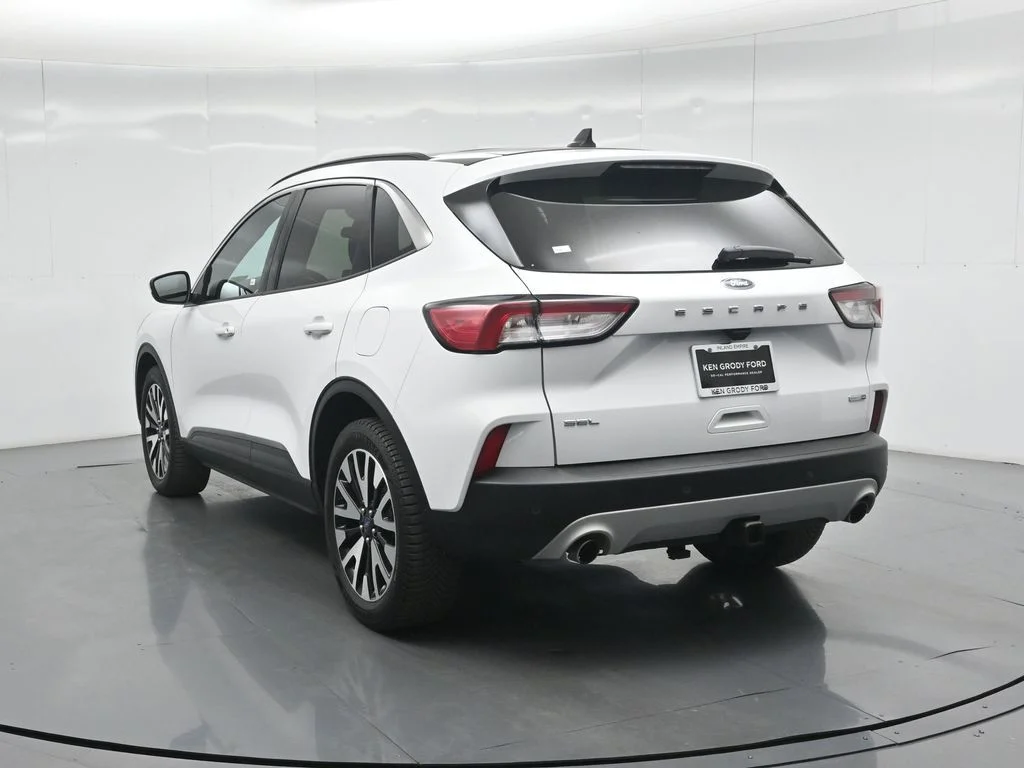 Certified Used 2020 White Ford SEL image 27