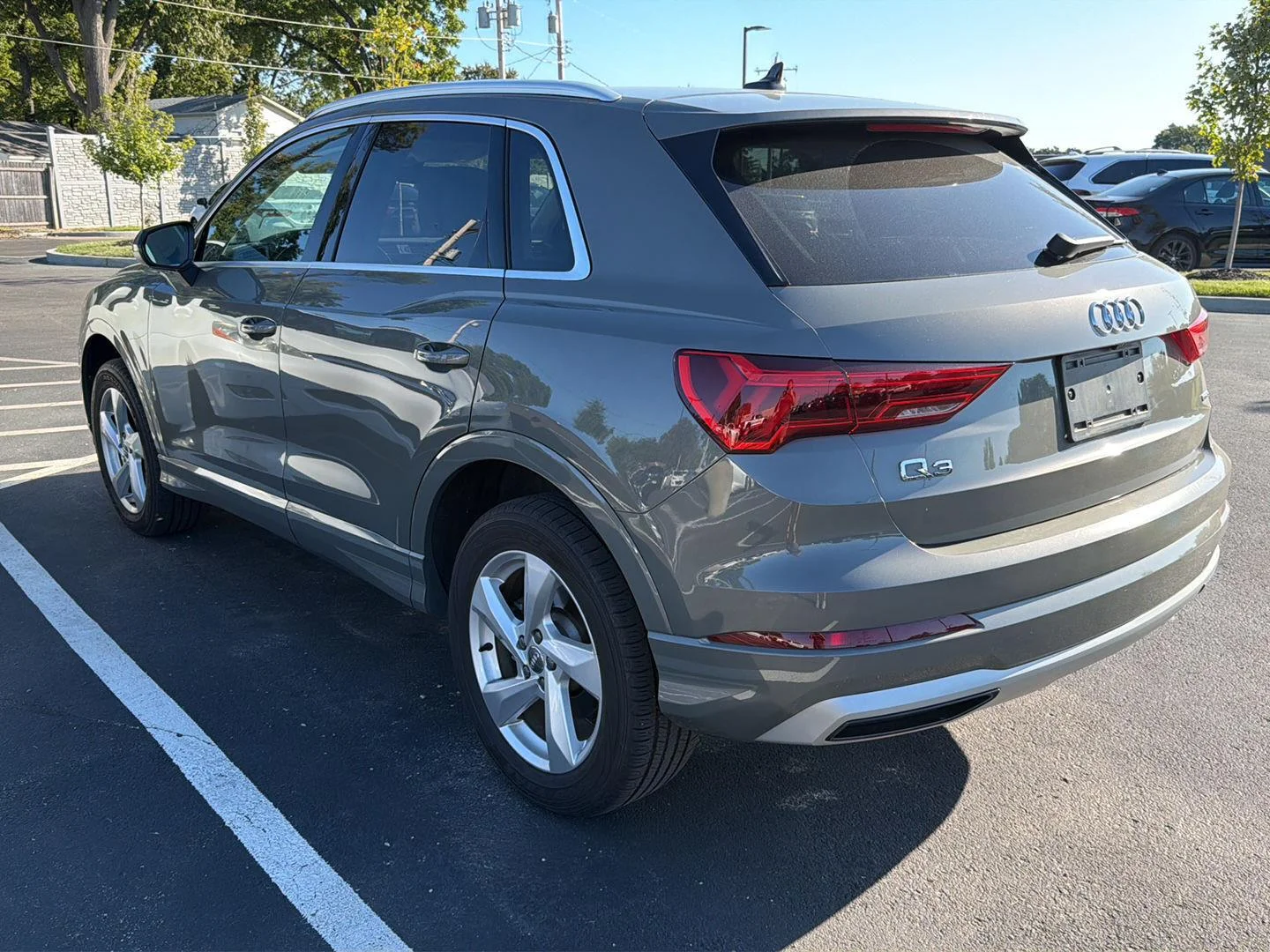 Used 2019 Nano Gray Metallic Audi Premium image 3