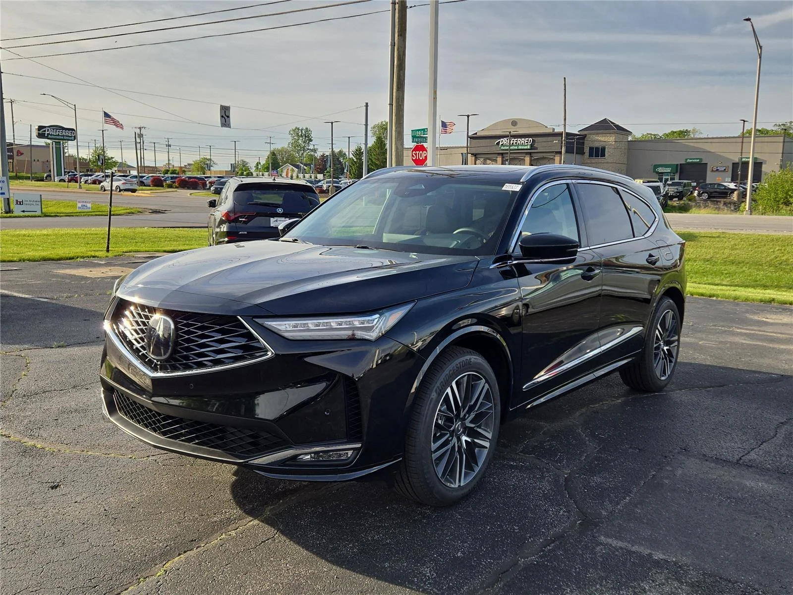 New 2026 Majestic Black Pearl Acura w/Advance Package image 2