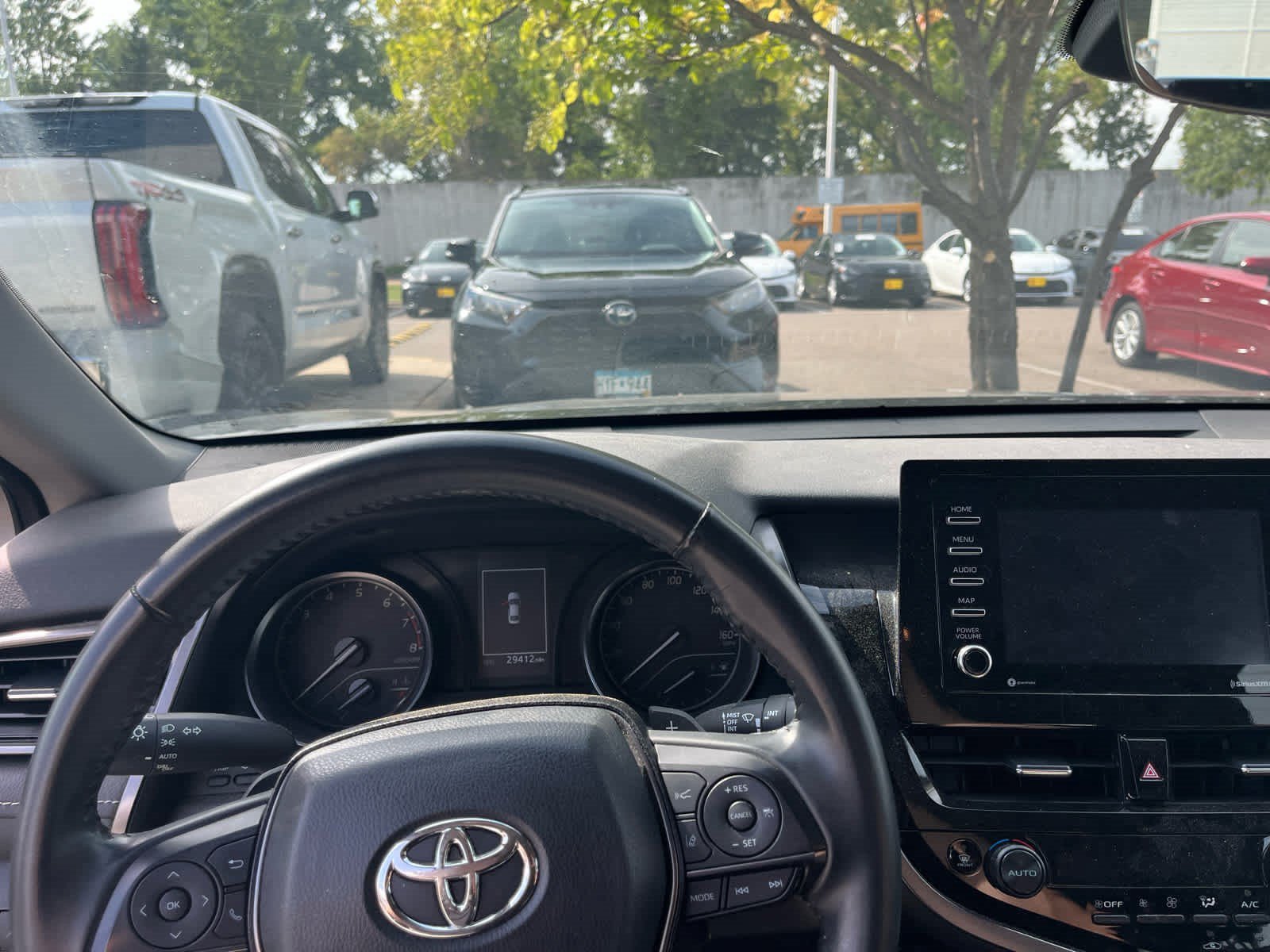 Certified Used 2024 Midnight Black Metallic Toyota SE image 8