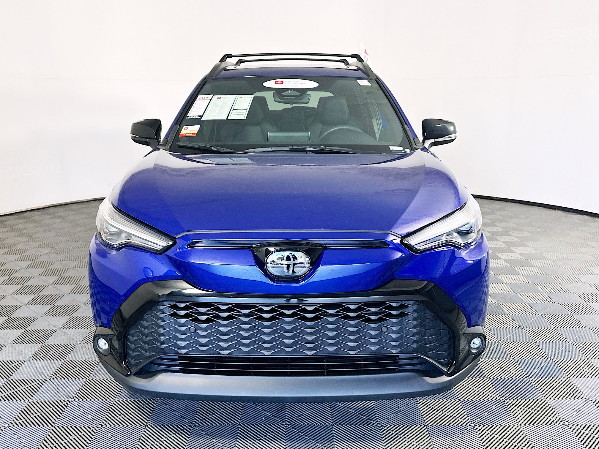 Used 2025 Blue Toyota Hybrid XSE image 8