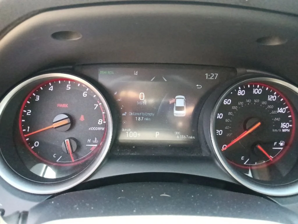 Used 2024 Red Toyota XSE V6 image 20