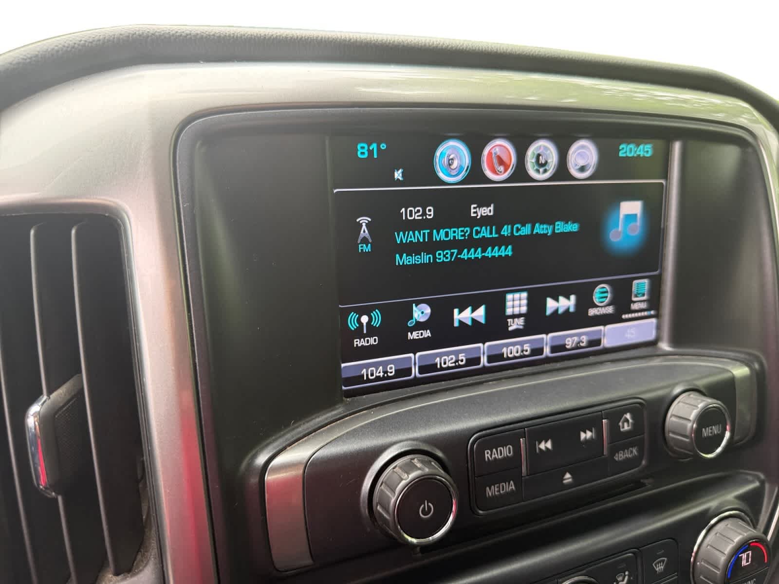 Used 2017 Siren Red Tintcoat Chevrolet LT image 15