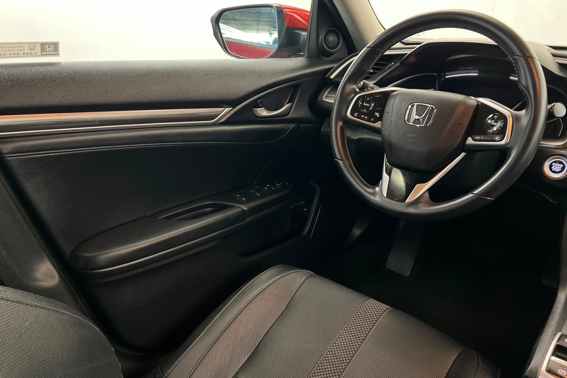 Used 2021 Red Honda EX-L image 12