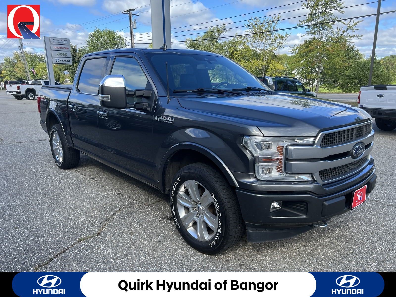 Used 2019 Gray Ford Platinum image 3