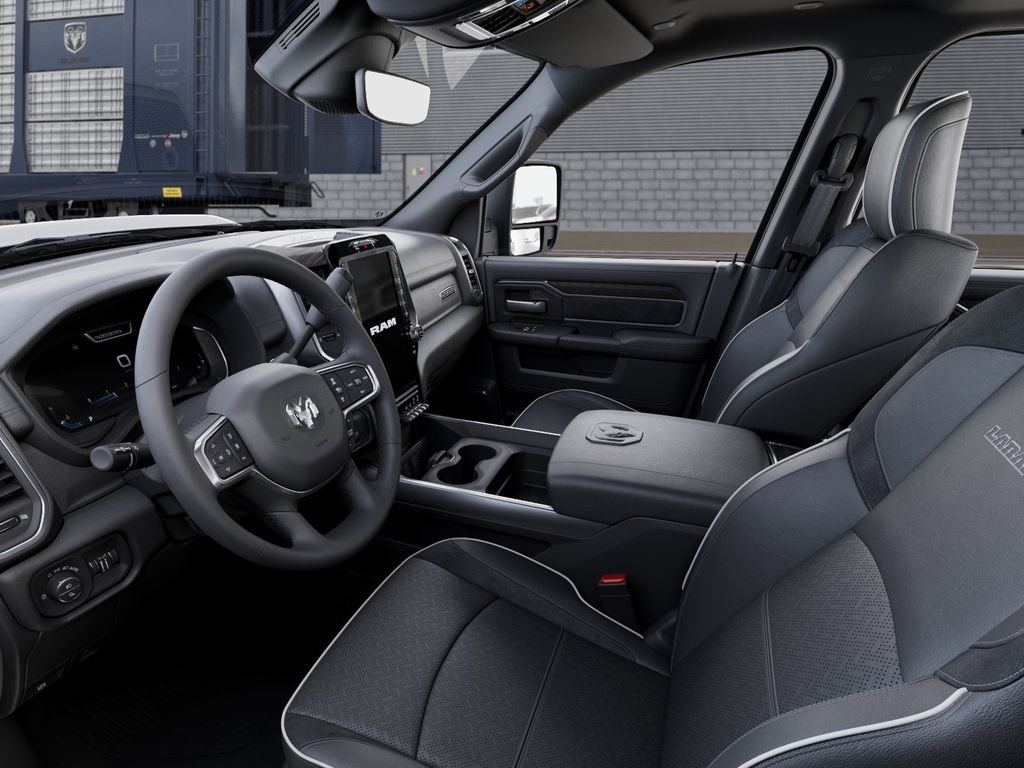 New 2026 Bright White Clear-Coat Exterior Paint RAM Laramie image 22