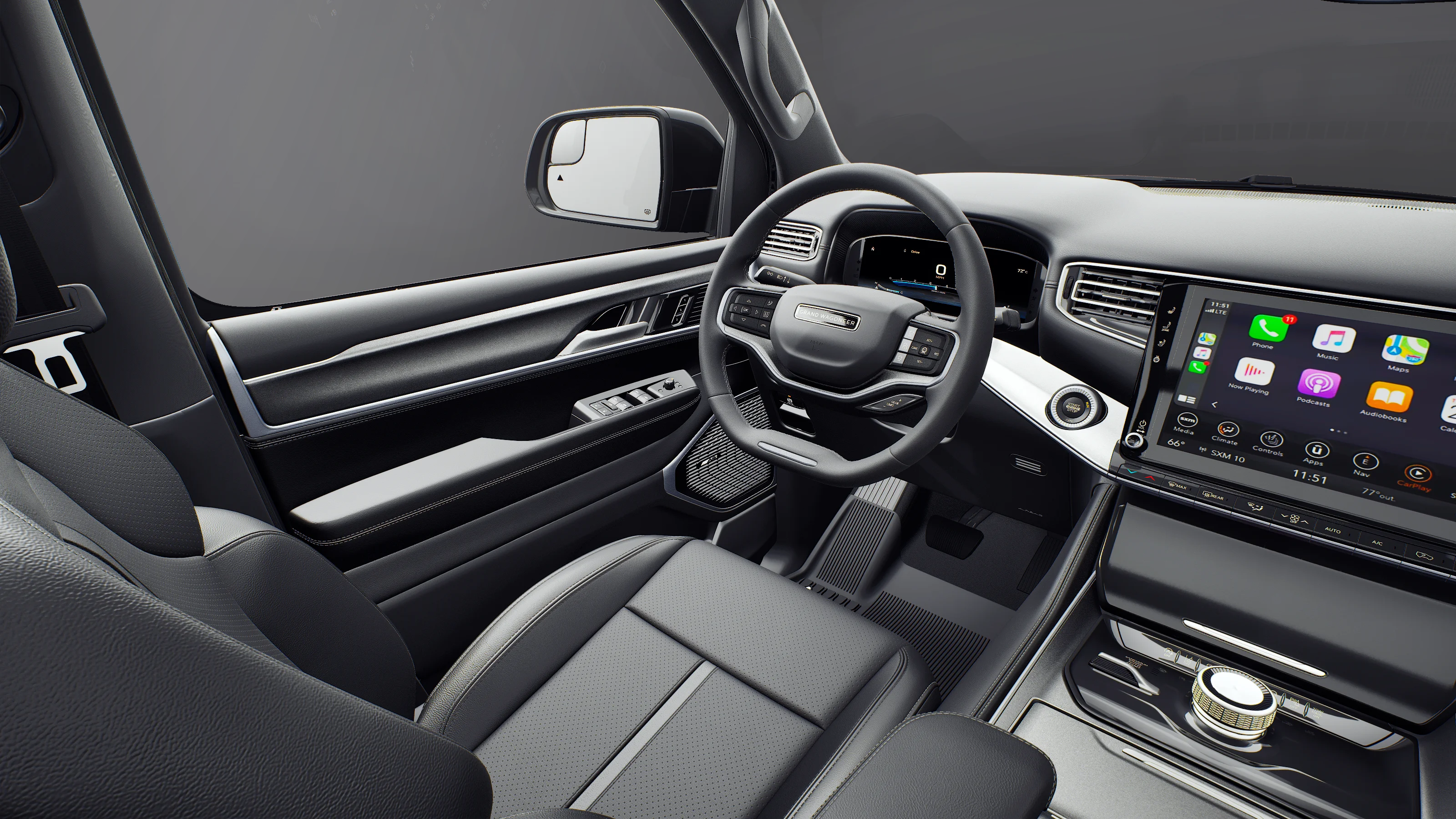 New 2027 High Gloss Black Paint Jeep Grand Wagoneer image 8