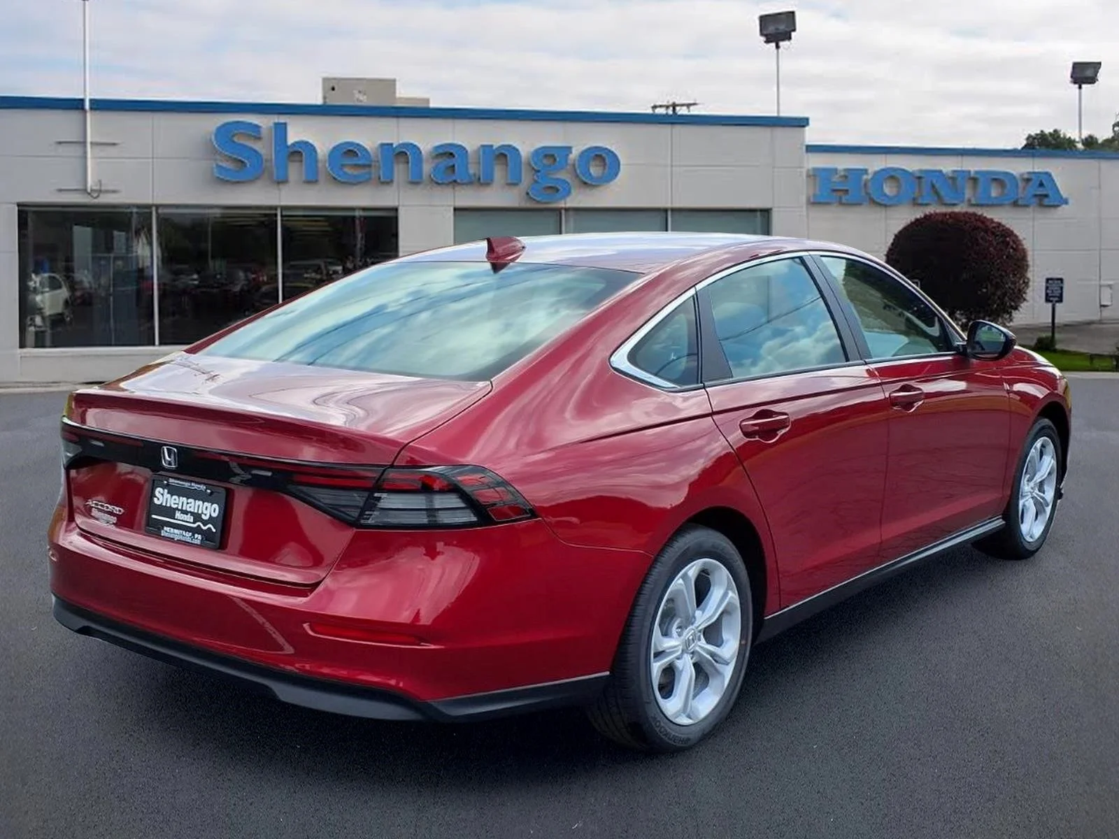 New 2026 Radiant Red Metallic Honda LX image 3
