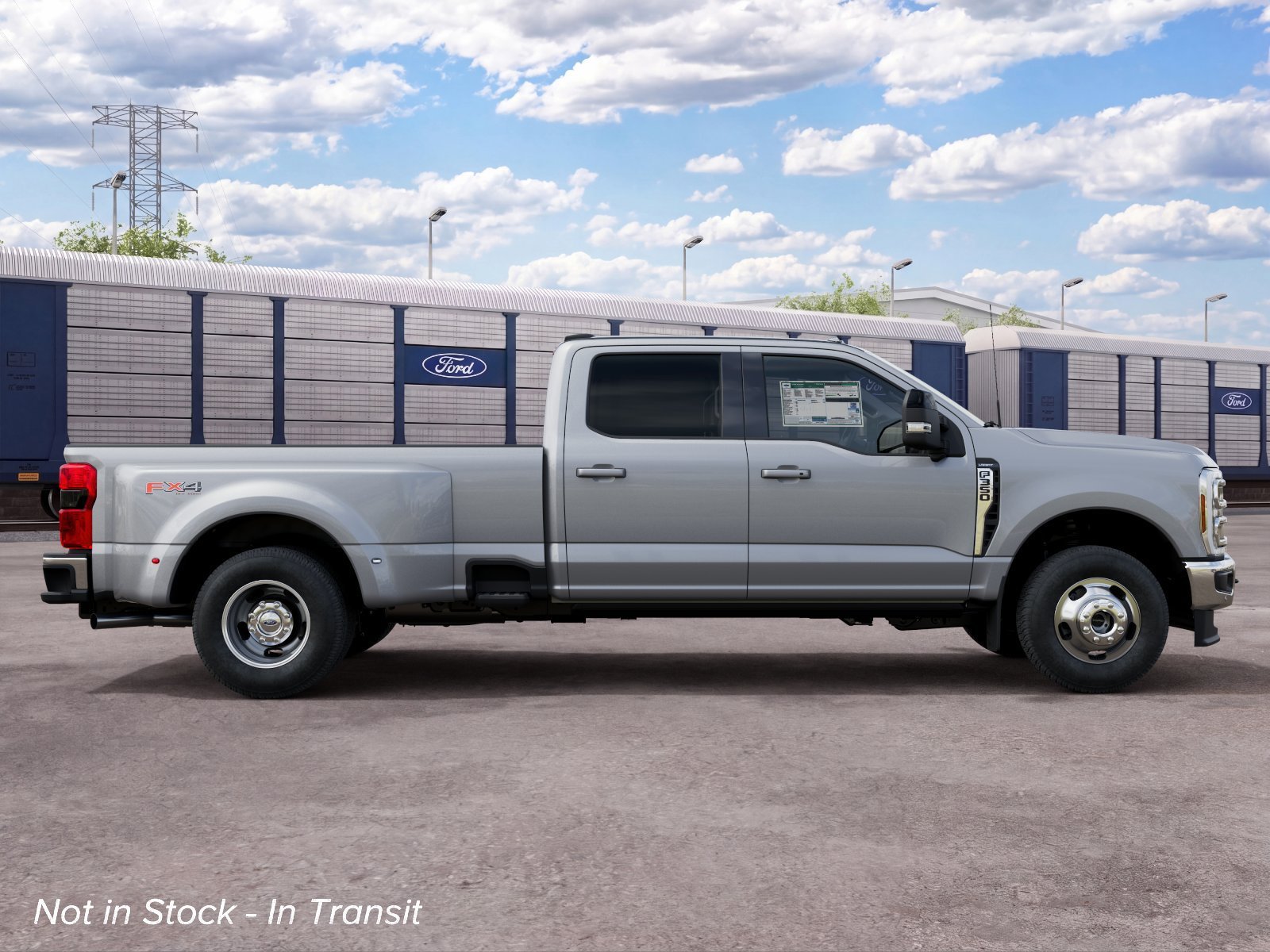 New 2027 Iconic Silver Metallic Ford Lariat image 8