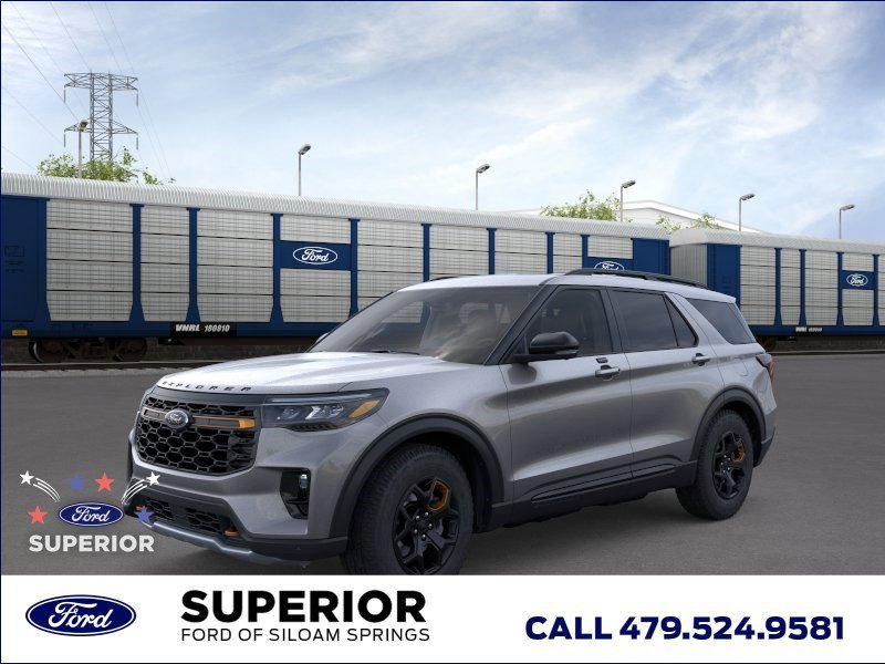 New 2026 Carbonized Gray Metallic Ford Tremor image 1