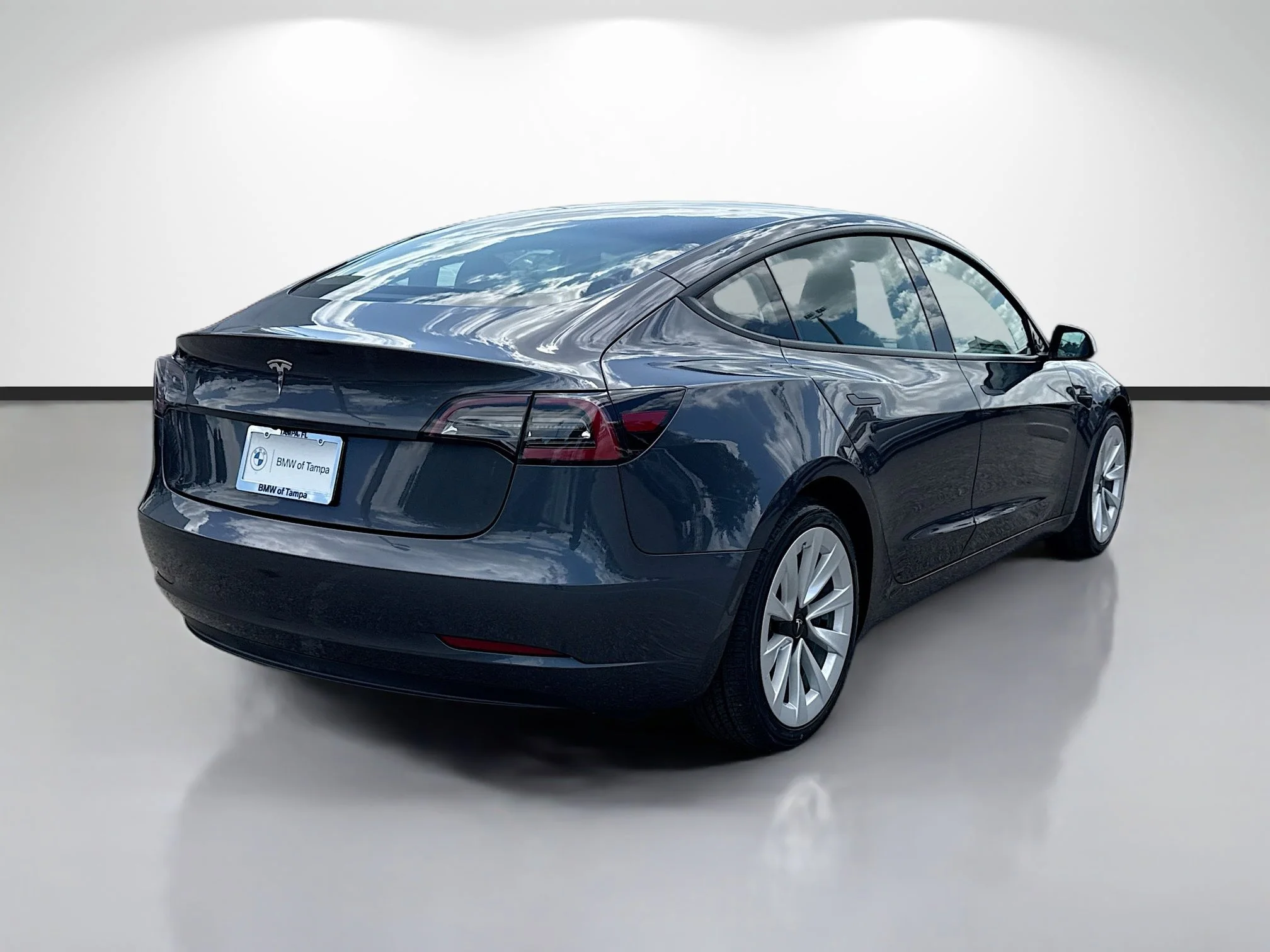 Used 2023 Midnight Silver Metallic Tesla Base image 3
