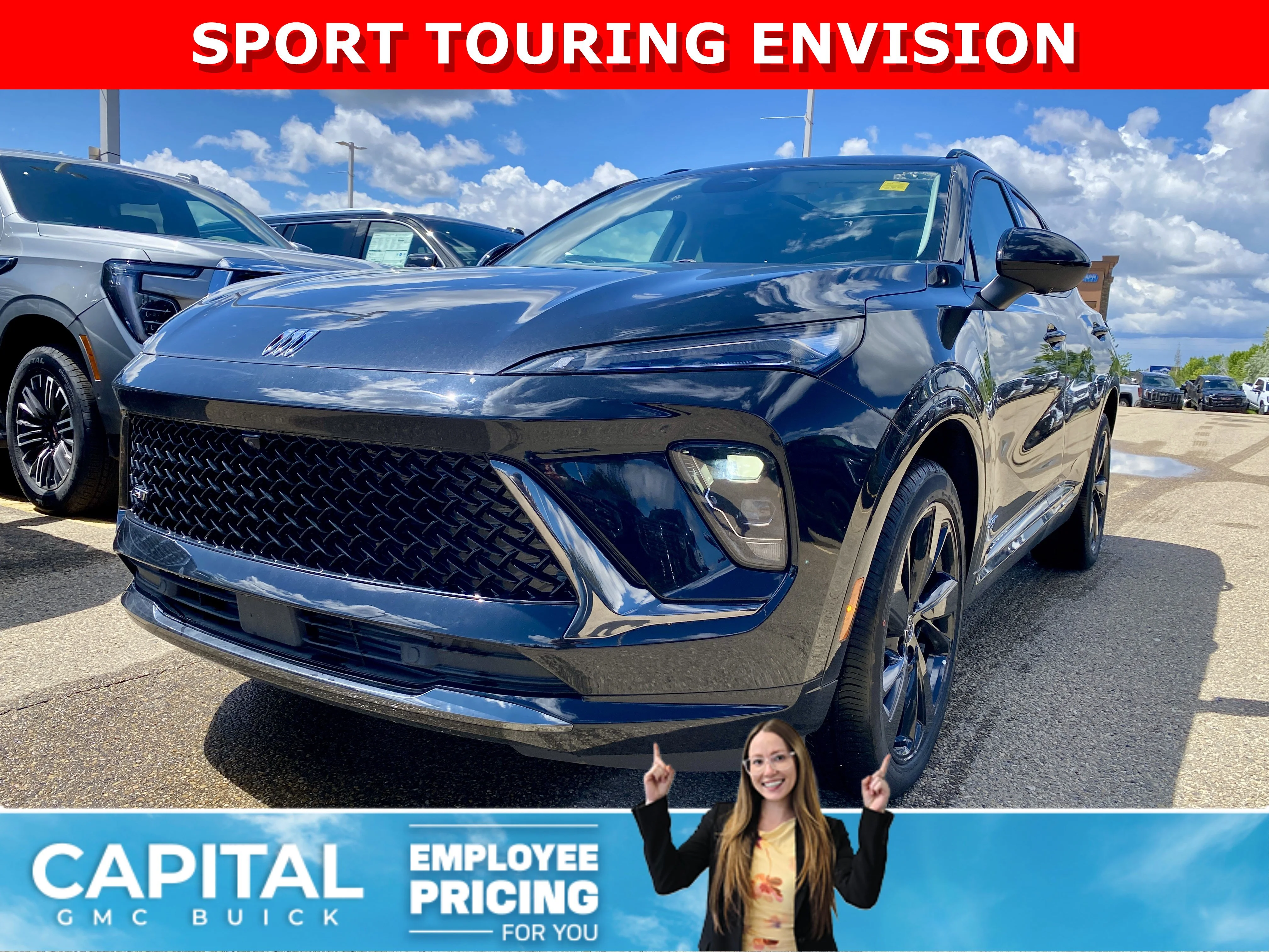 New 2026 EBONY TWILIGHT METALLIC Buick Sport Touring image 1