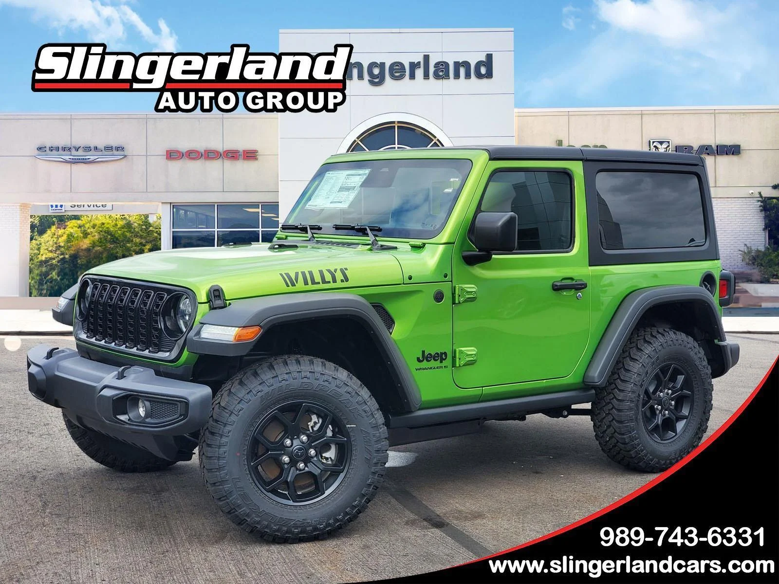 New 2026 Mojito Clearcoat Jeep Willys image 1