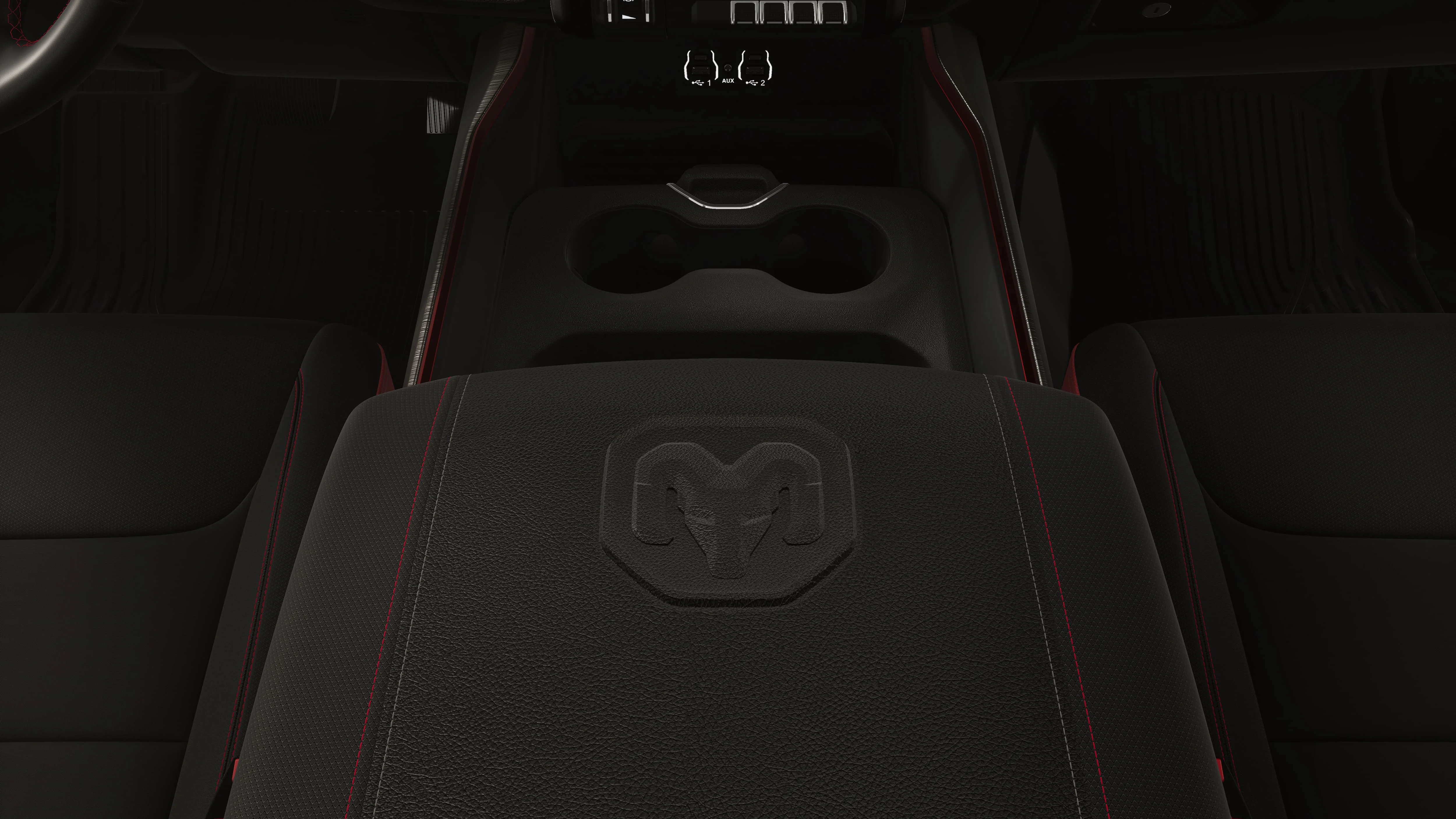 New 2026 Diamond Black Crystal Pearl-Coat Exterior Paint RAM Rebel image 16