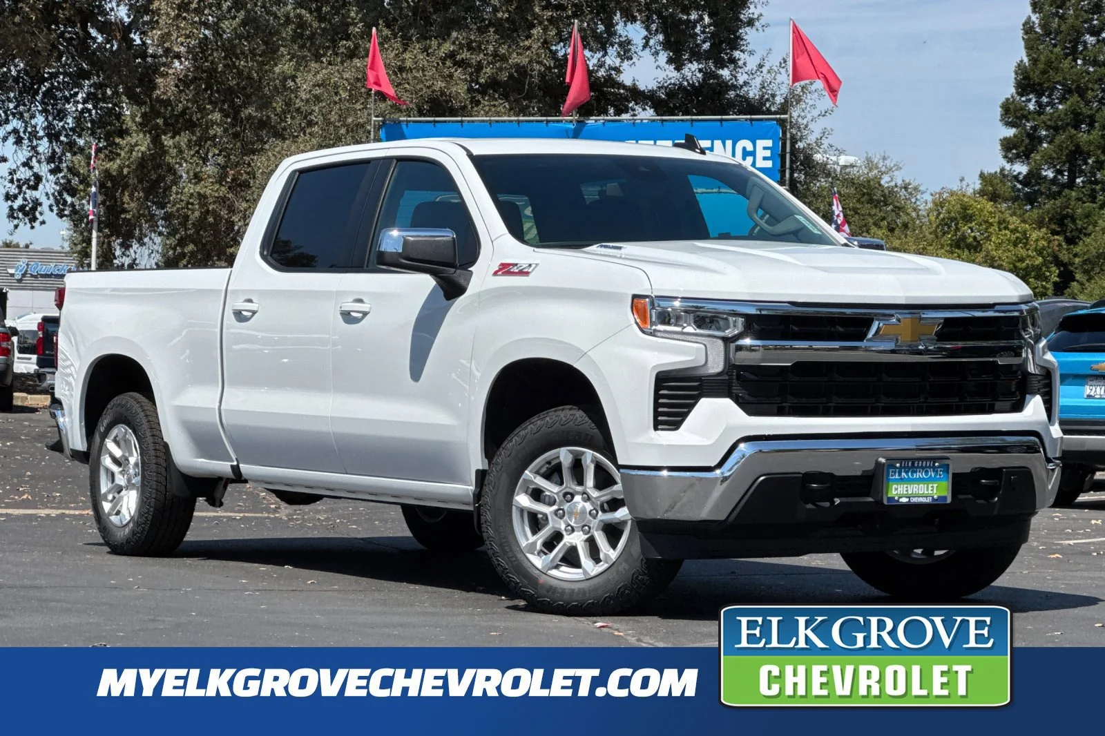 2026 Chevrolet Silverado 1500 LT Crew Cab for sale - Stock #260647 - White - New at My True Fleet