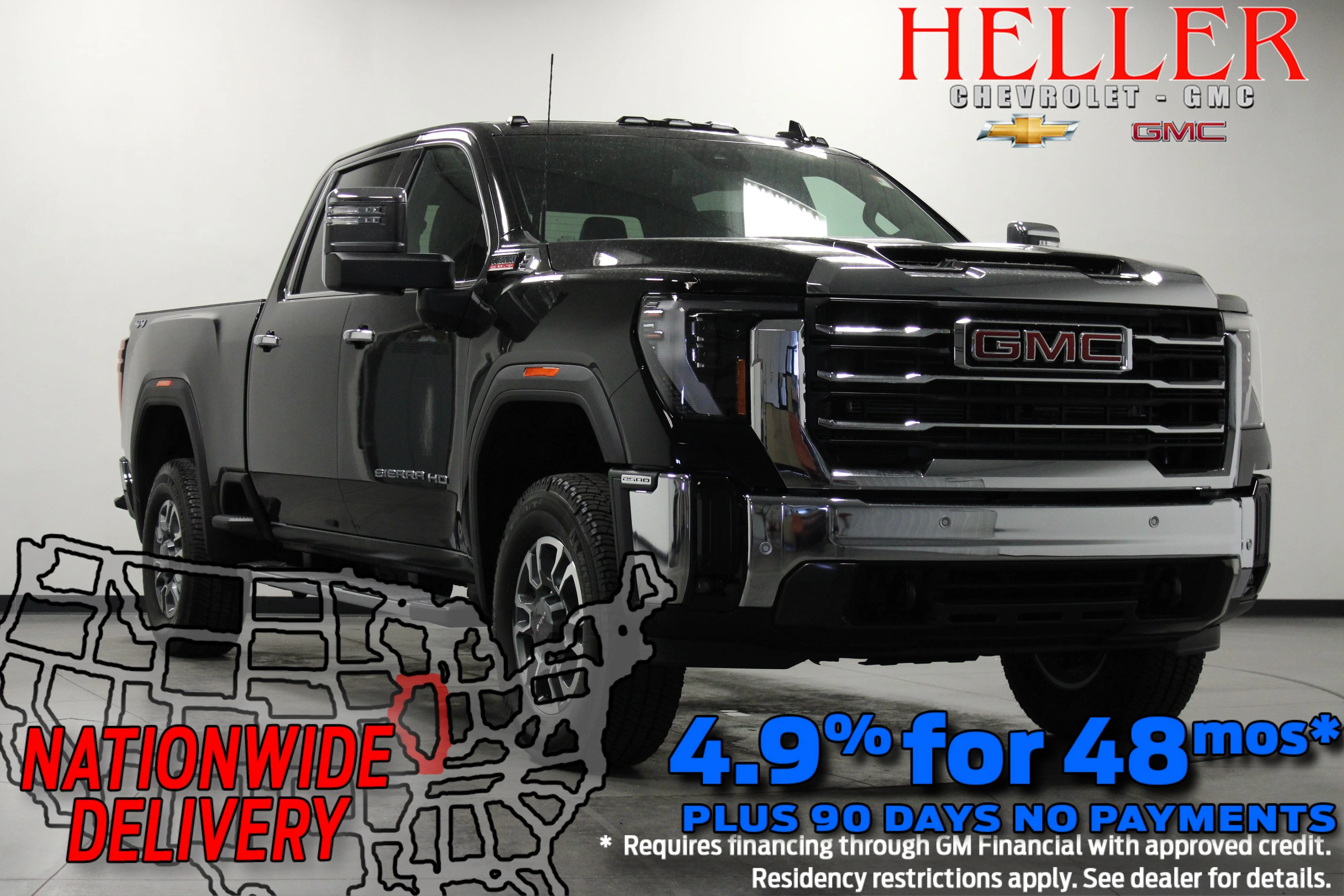 New 2026 Onyx Black GMC SLT image 1