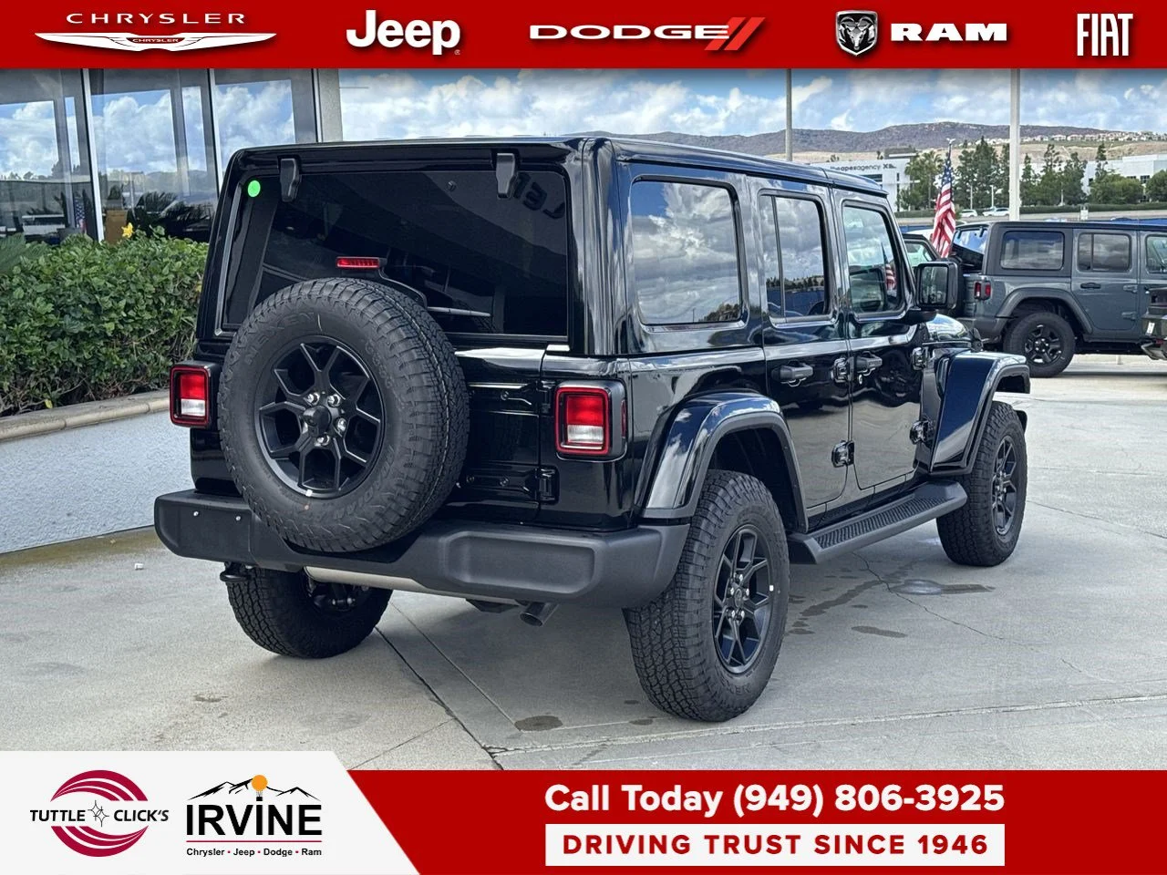 New 2027 Black Clear-Coat Paint Jeep Sport S image 10