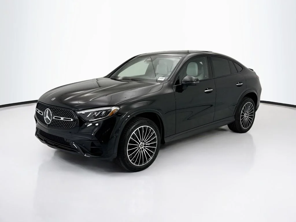 New 2026 Black Mercedes-Benz GLC 300 Coupe image 1