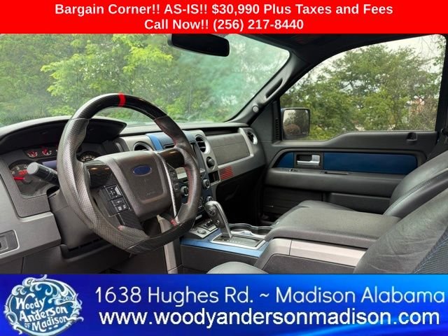 Used 2013 Blue Flame Metallic Ford SVT Raptor SUPERCHARGED image 7