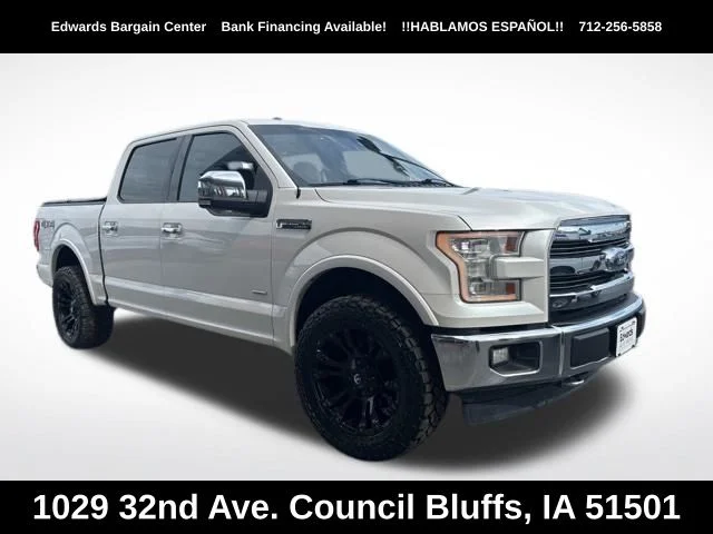 Used 2017 Black Ford Lariat image 1