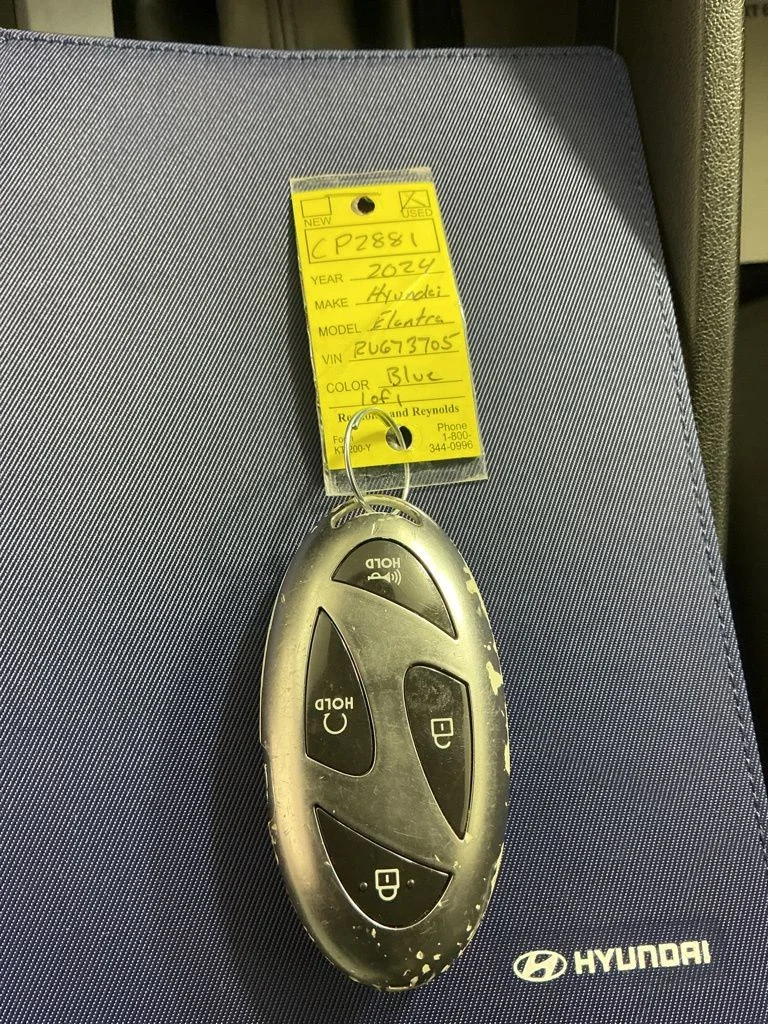 Certified Used 2024 Blue Hyundai SEL image 22
