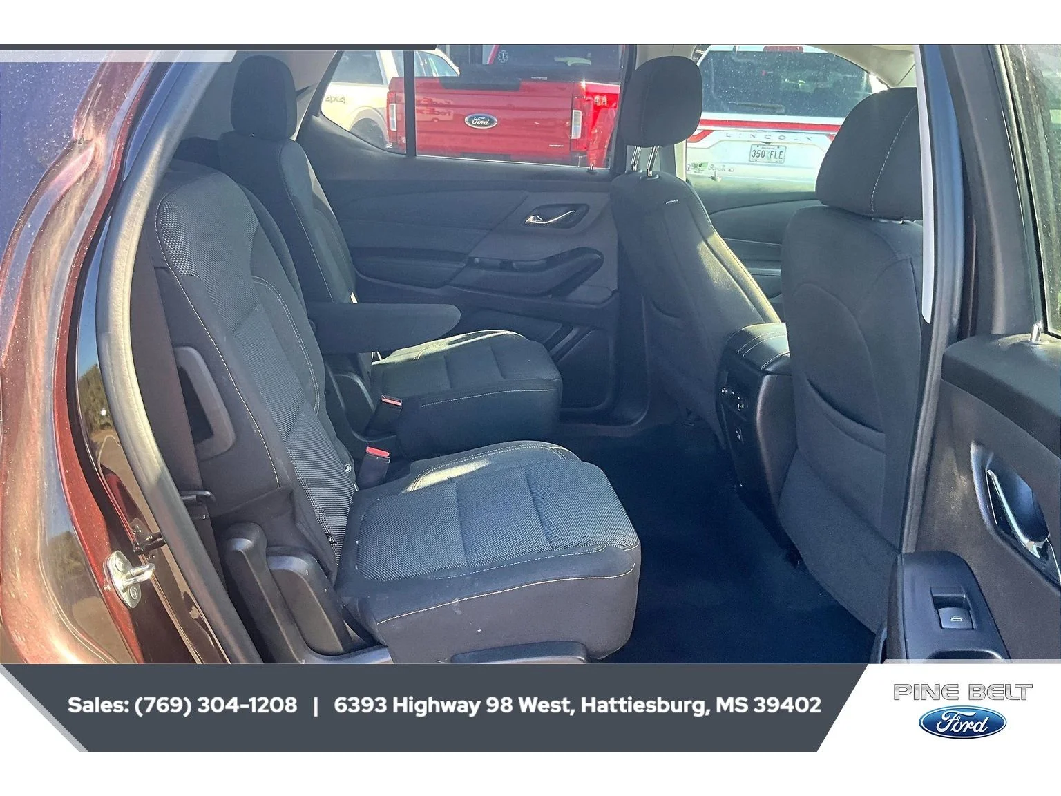 Certified Used 2021 Black Cherry Metallic Chevrolet LT Cloth image 3