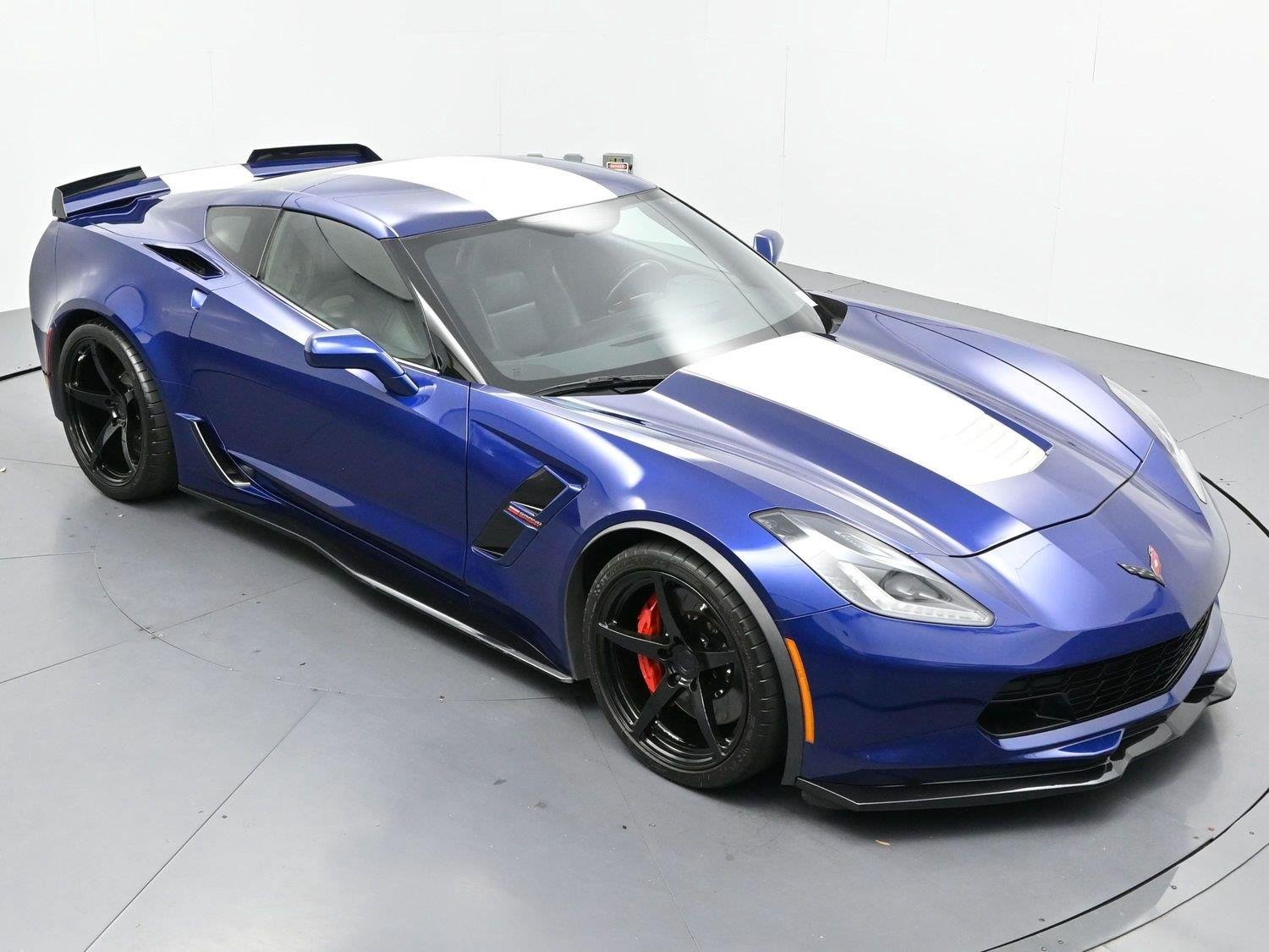 Used 2017 Admiral Blue Metallic Chevrolet Grand Sport 1LT image 37
