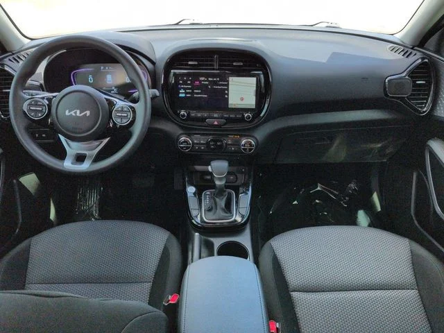 Certified Used 2025 Clear White / Black Roof Kia S image 15