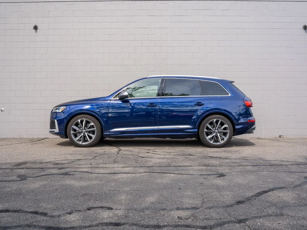 Used 2020 Blue Audi Premium Plus image 2