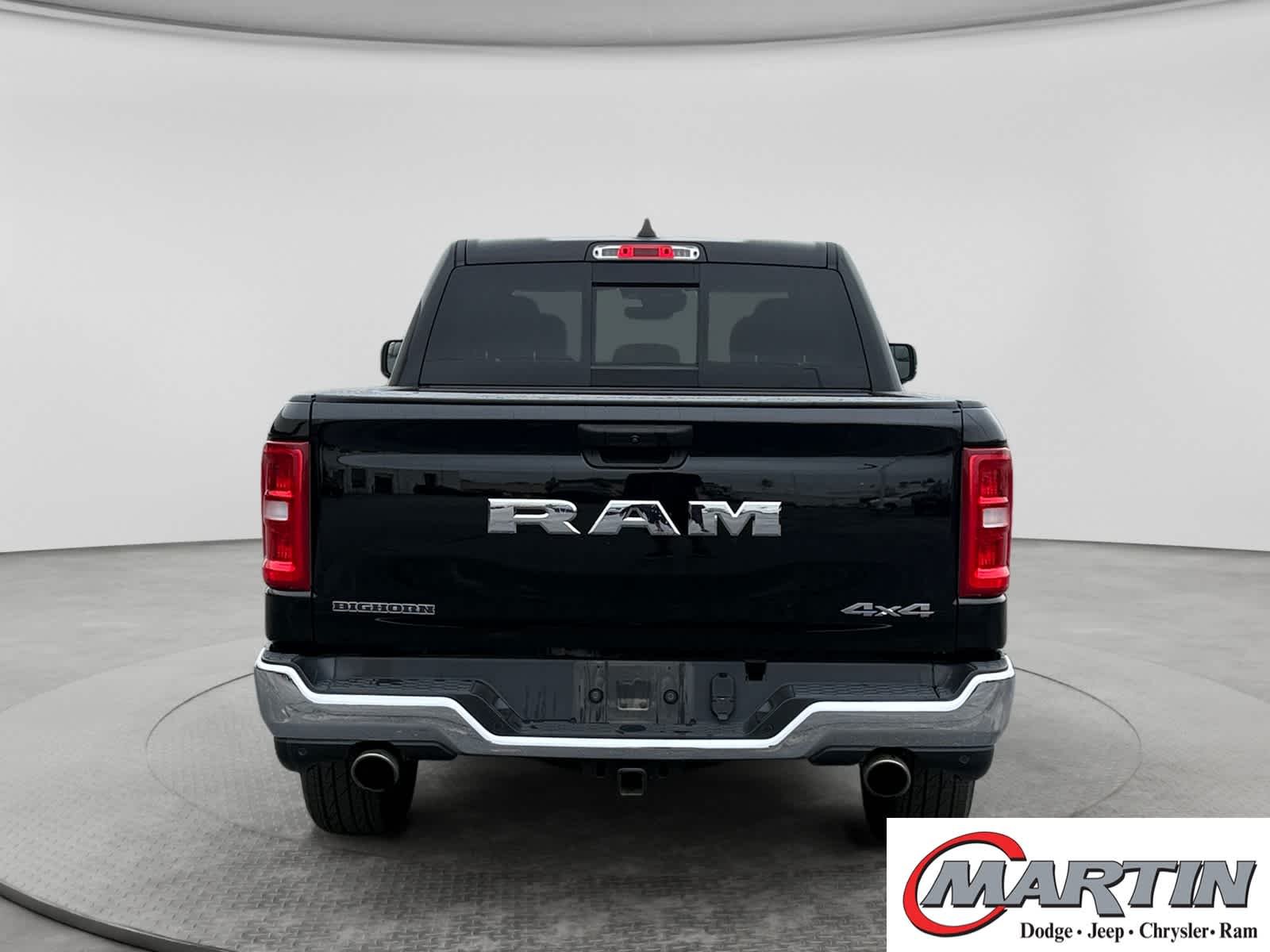 Used 2025 Diamond Black Crystal Pearlcoat Ram Big Horn image 6