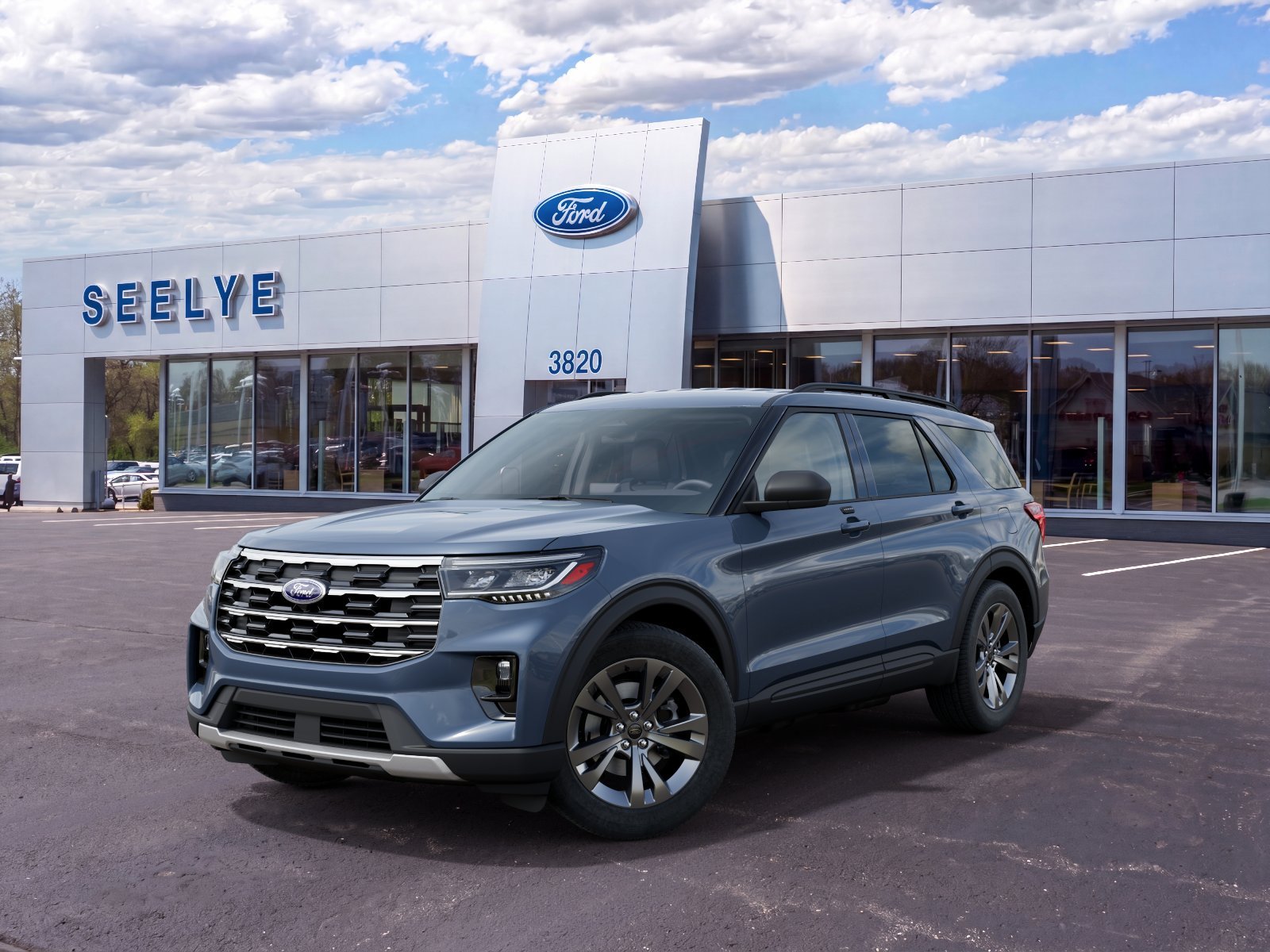 New 2027 Blue Ford 4DR 4WD ACTIVE image 3