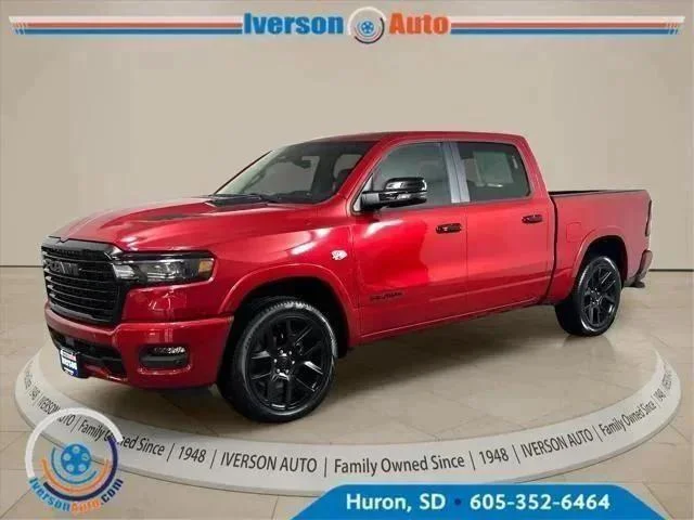 New 2026 Molten Red Pearl-Coat Exterior Paint RAM LARAMIE image 4