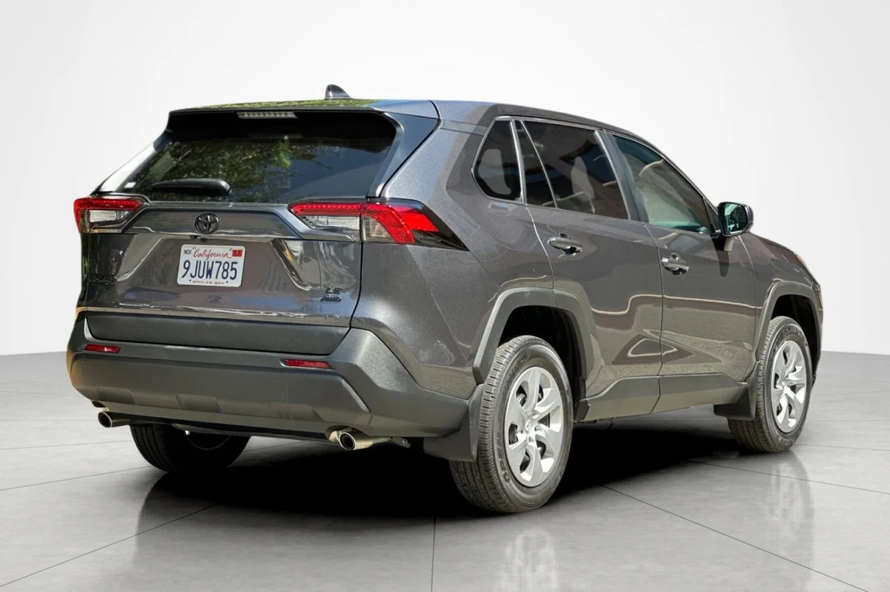 Used 2024 MAGNETIC GREY METALL Toyota LE image 5