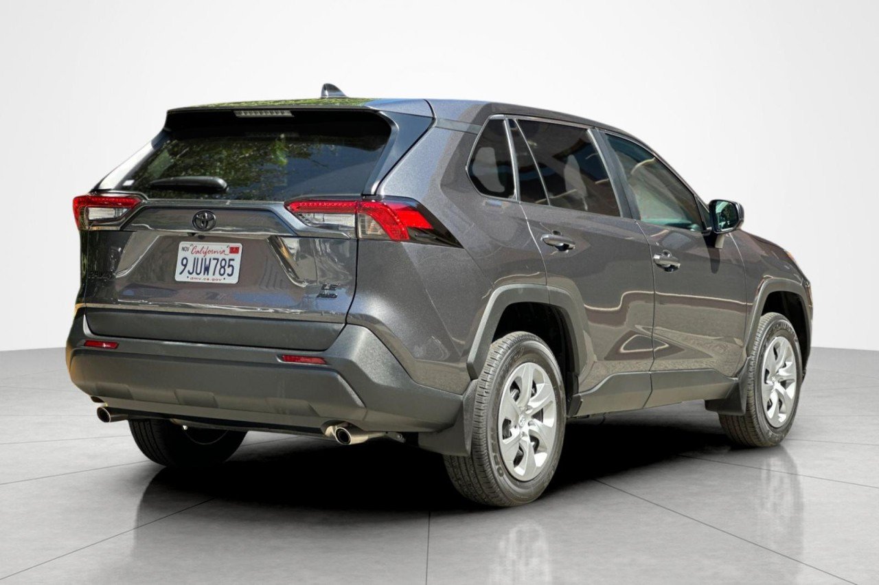 Used 2024 MAGNETIC GREY METALL Toyota LE image 5