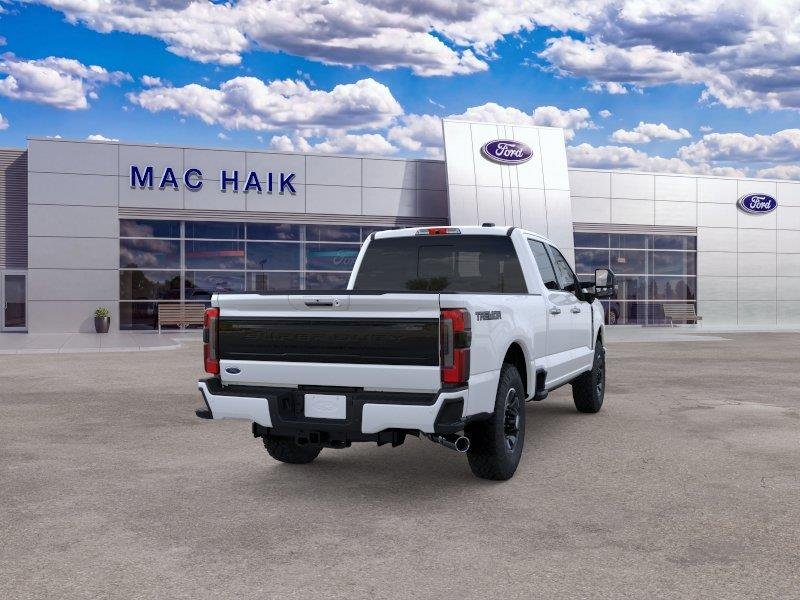 New 2026 Star White Metallic Tri-Coat Ford F-250® Platinum® image 8