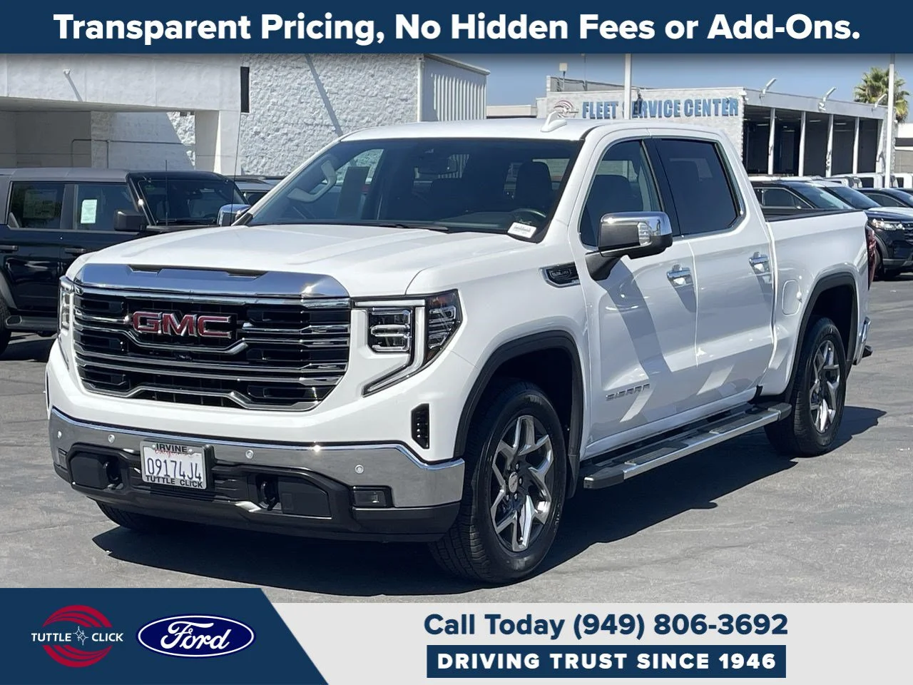 Used 2026 Summit White GMC SLT image 12