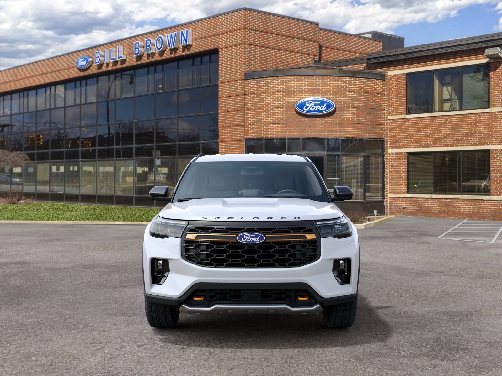 New 2027 Star White Metallic Tri-Coat Ford Tremor image 3