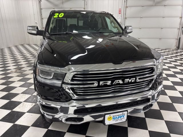 Used 2020 RAM Ram 1500 Pickup Laramie with VIN 1C6SRFJT6LN296876 for sale in Rochester, Minnesota