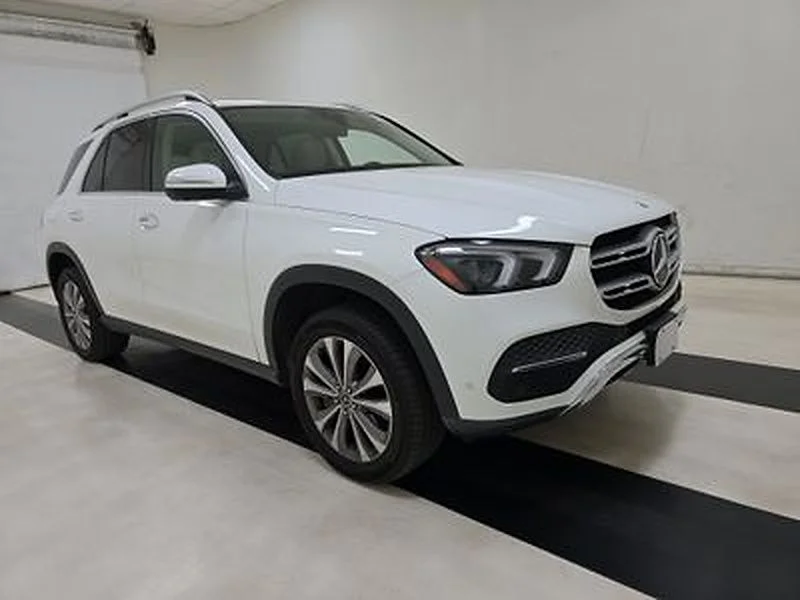 Used 2021 White Mercedes-Benz GLE 350 image 3