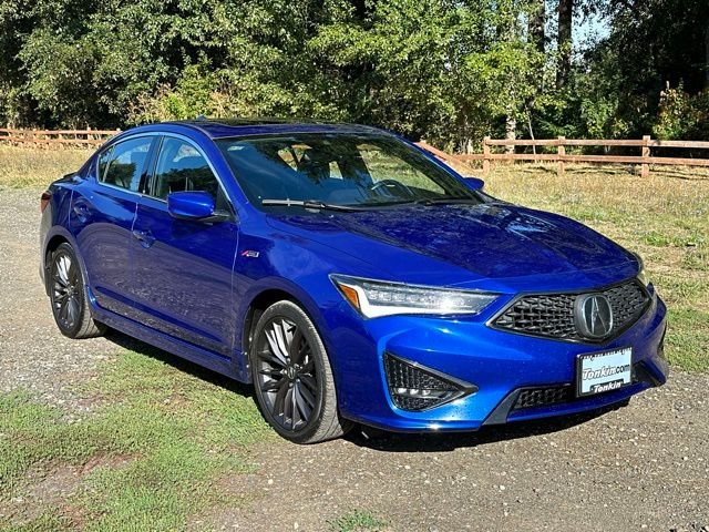Used 2021 Apex Blue Pearl Acura Premium and A-SPEC Packages image 2